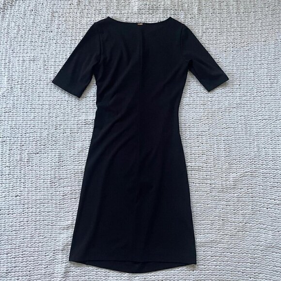 Cinque Women's Black Ruched Cilana Dress - Size XS - Picture 5 of 8